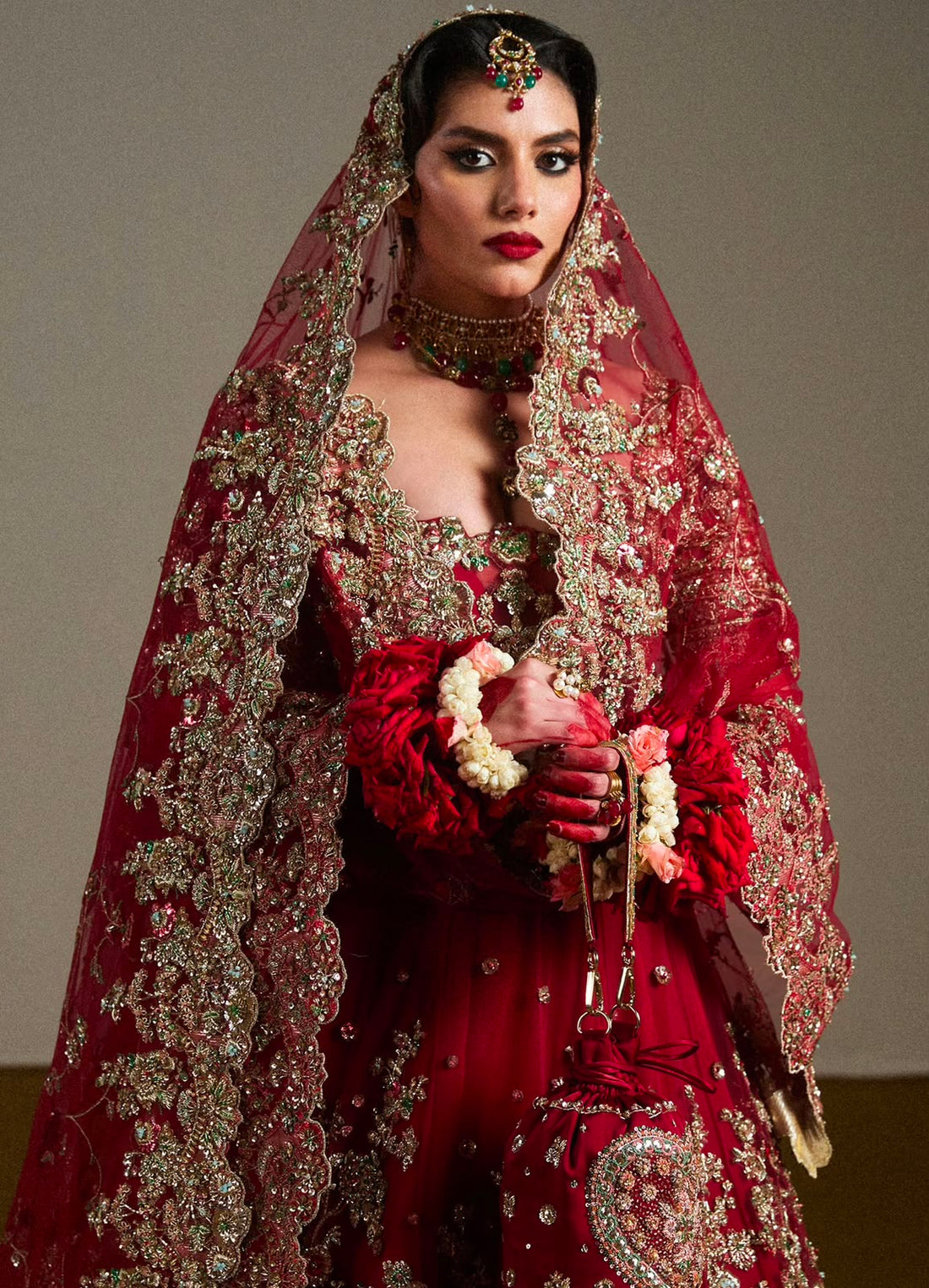 Hussain Rehar -Anisha  Bridal Maxi -Net Fabric