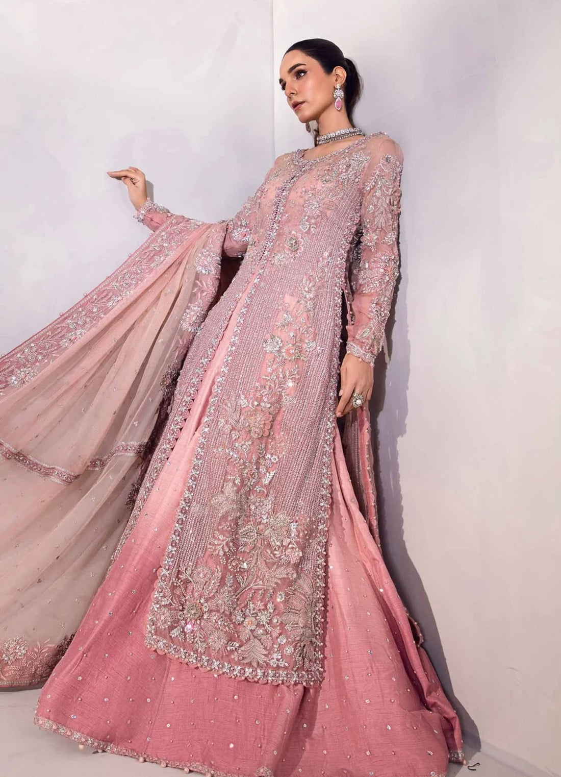 Maria.B shisha silk fabric 2pc